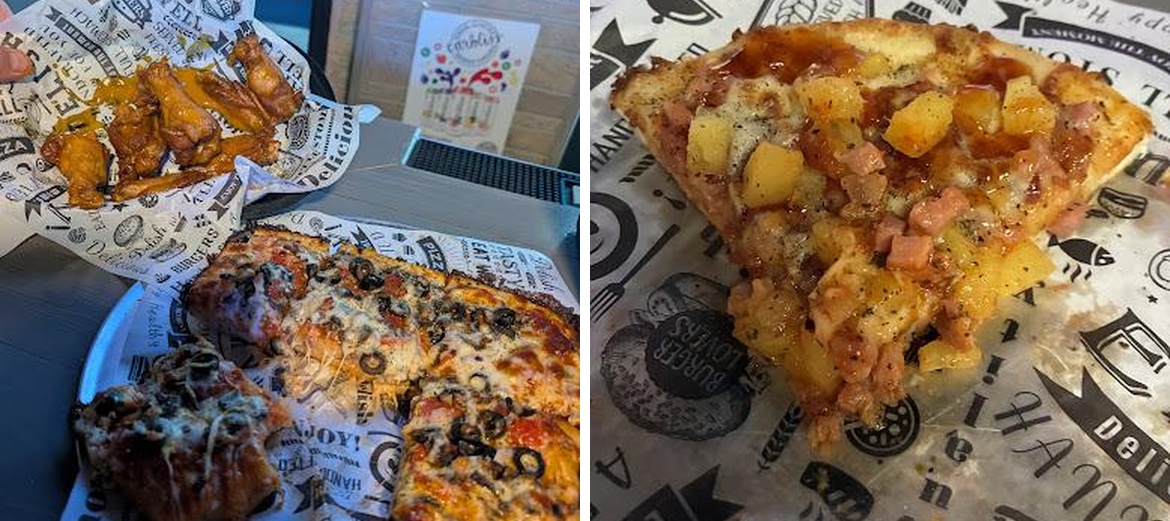Harters 6th Street Pizza and Wings Menu