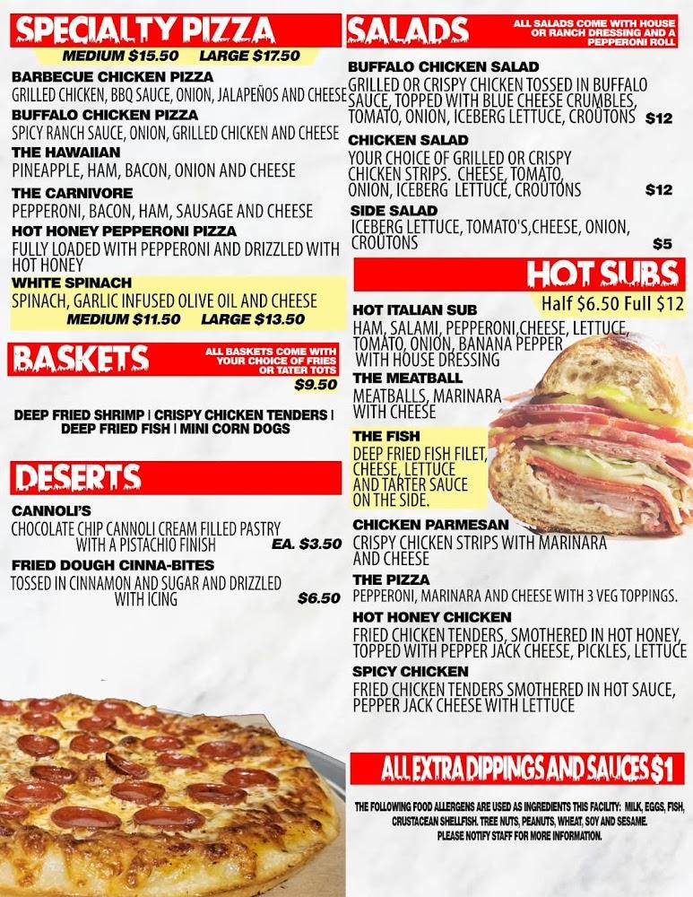 Harters 6th Street Pizza and Wings Menu image 4